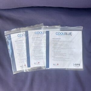 Three Cool Blue Prosthetic Socks CB1NASH2 1-Ply Size B 0 Length 10-14 in